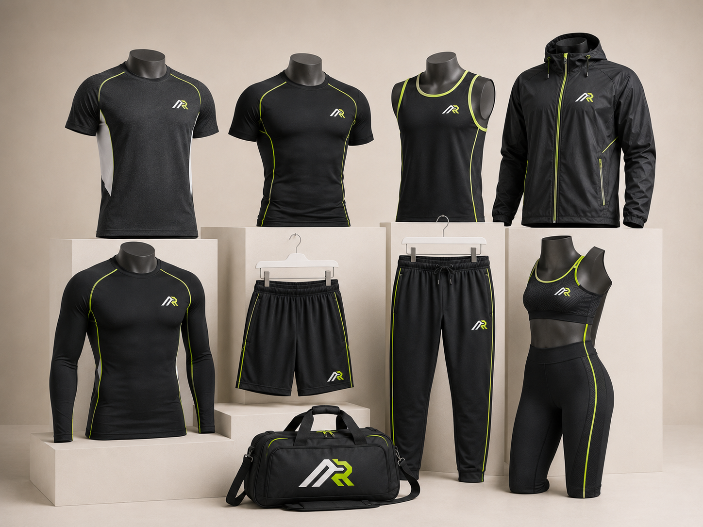 Sportswear coordinated product collection